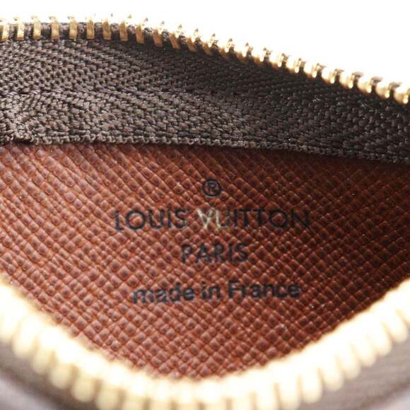 LOUIS VUITTON Brown Monogram Canvas Pochette Mini Bag - Picture 12 of 13